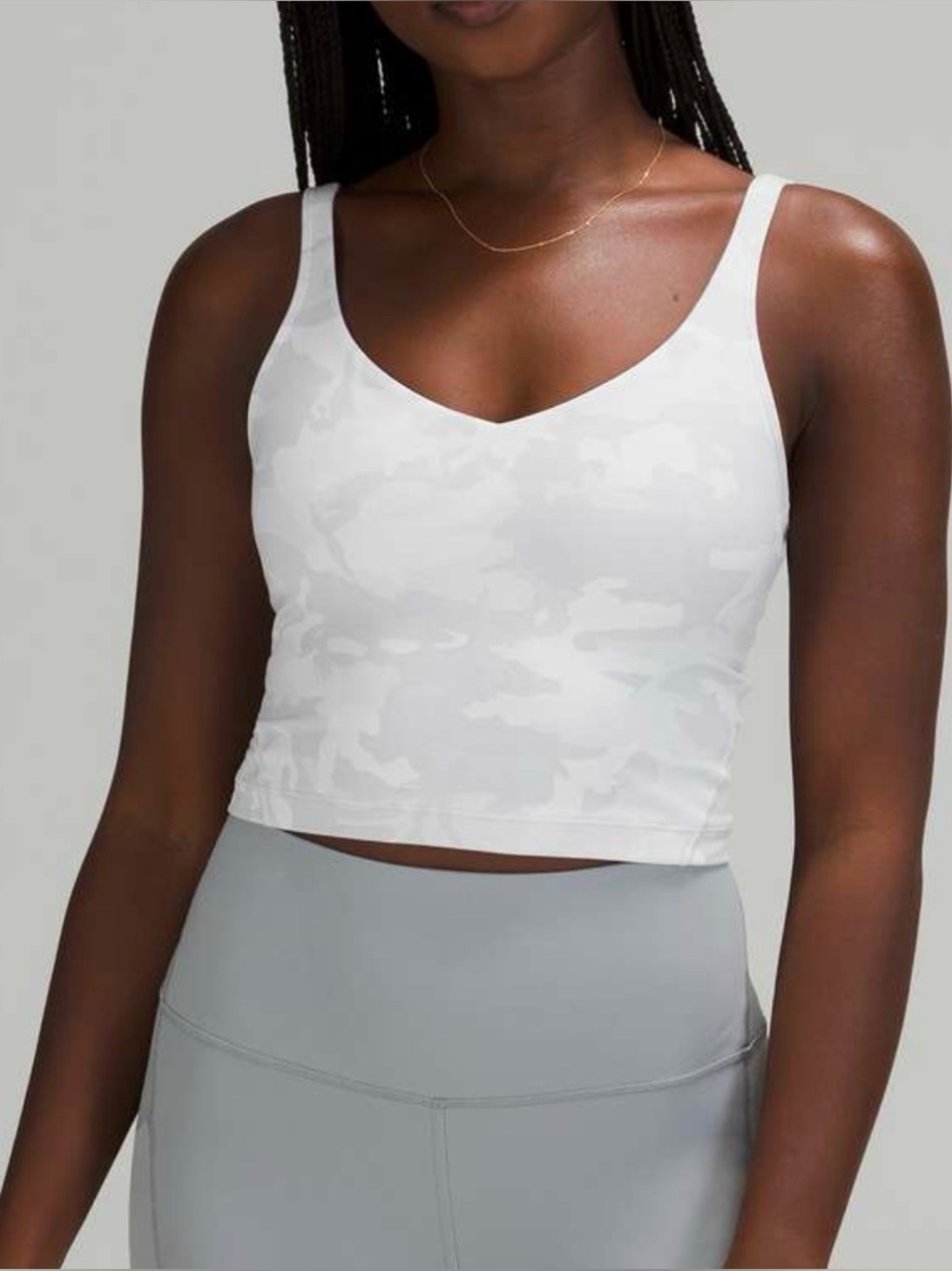 Lululemon Align Tank Incognito Camo Alpine White Multi sz 6